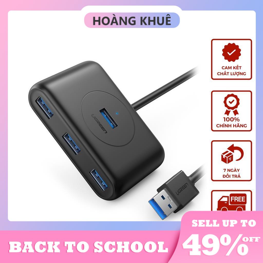 Hub USB 3.0 4 cổng tốc độ 5Gbps UGREEN CR113
