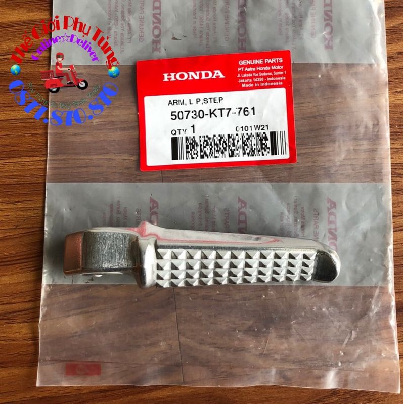 [Ảnh thật][Chính hãng] CỤC NHÔM GÁC CHÂN SAU SONIC, WINNER, CBR ZIN HONDA