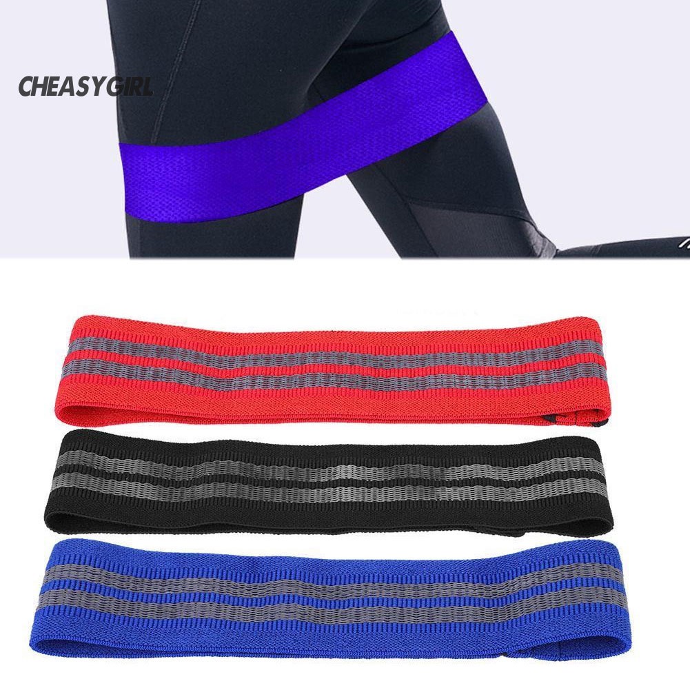 ♤CH Resistance Hip Cotton Bands Premium Exercise Glute Bands for Booty Thighs Leg