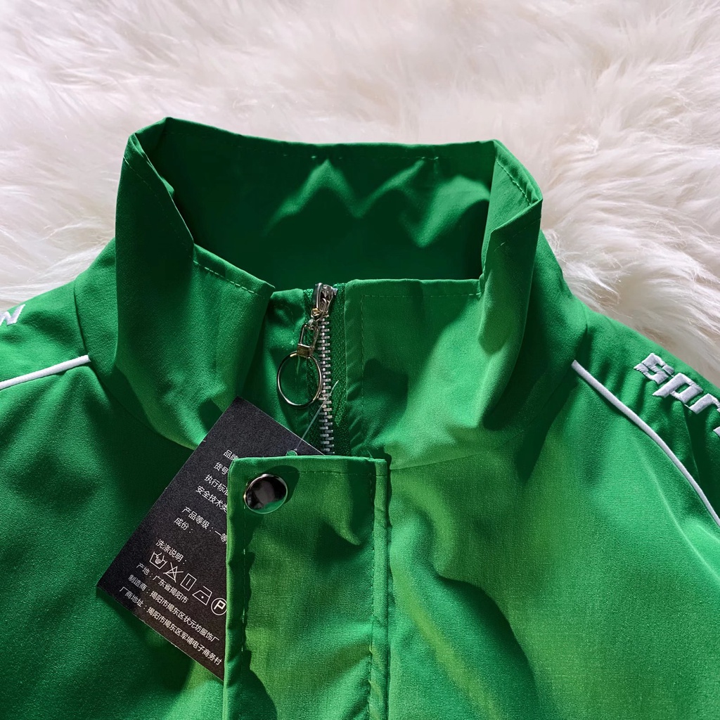 Áo khoác bóng chày có thêu hoa văn độc đáo dành cho người đi xe đạp nam