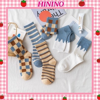 Set 6 Đôi Tất vớ nữ cổ cao vintage hàn quốc cực đẹp TN21