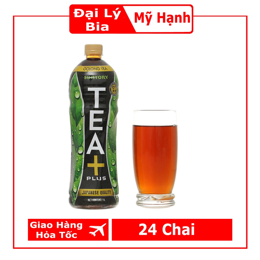 Thùng 24 Chai Trà Ô long Tea+