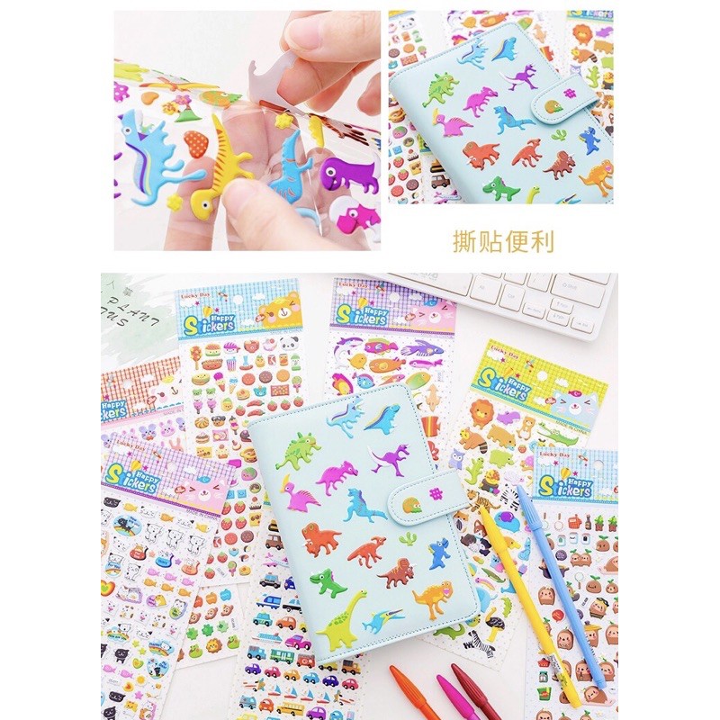 🪅Sticker dán nổi part2 nhiều mẫu mới