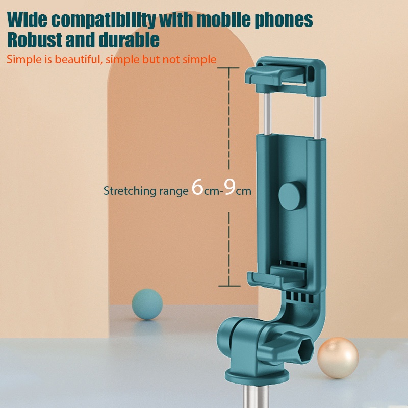 Gậy Tự Sướng R1 Bluetooth Không Dây Mini Gấp Gọn Được Có Giá Đỡ Ba Chân Xoay 360 Thông Dụng 4 Màu Tùy