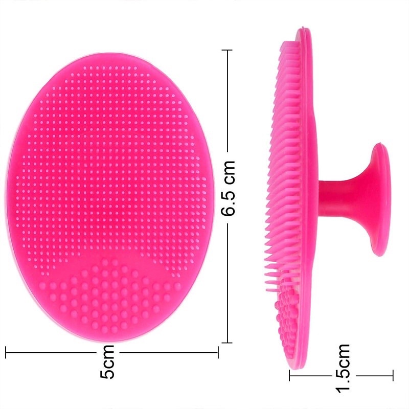 Miếng rửa mặt silicon cao cấp tẩy tế bào chết & loại bỏ mụn đầu đen