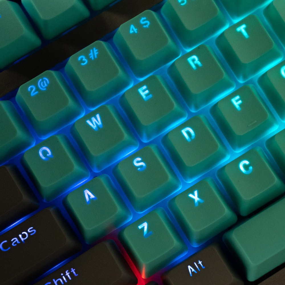 Bộ 108 Nút Bàn Phím Cơ Màu Xám & Xanh Lá Bằng PC Chất Lượng Cao Cho Cherry MX