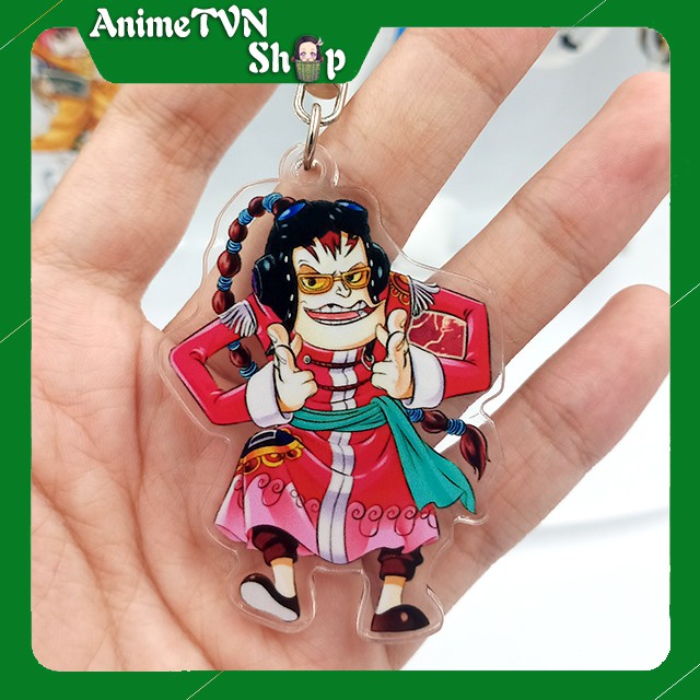 Móc khoá Mica anime One Piece - Đảo hải tặc (Loại 5 - thế hệ tồi tệ) - Nhựa Cứng Acrylic In 2 mặt sắc nét ( ảnh thật )