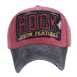 Nón, mũ lưỡi trai jean ROCK