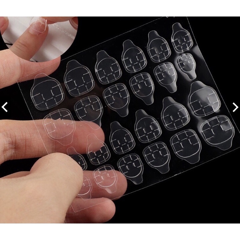 Keo silicon dán móng giả 12-24 miếng