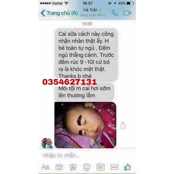 Cai sữa mẹo cho bé gia truyền