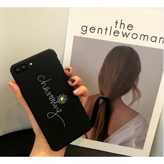 Ốp Hoa CÚC bông hoa sần iPhone 6 6s 6 Plus 6s Plus 7 8 7 Plus 8 Plus Charming cô gái quyến rũ ( Ốp cứng ) ML005