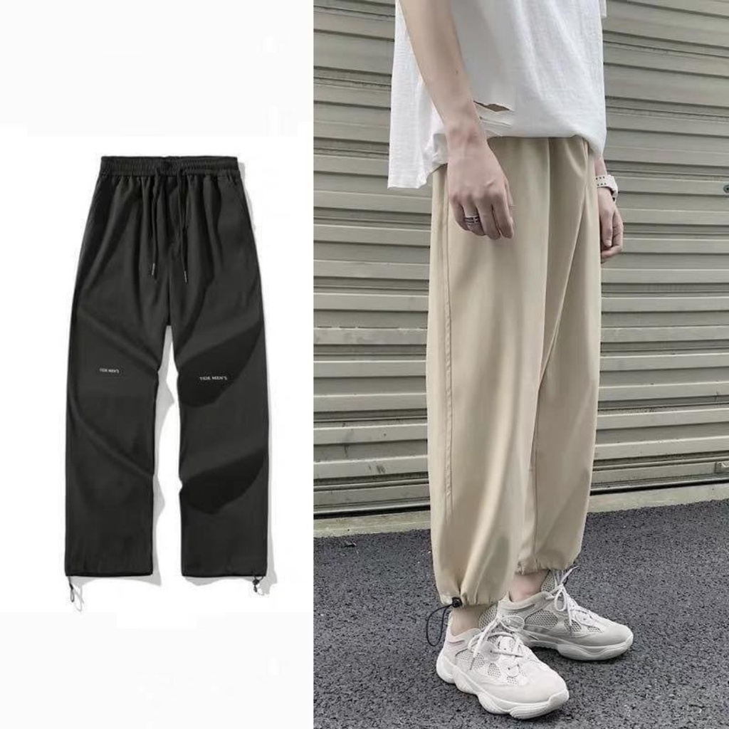 Quần kaki Tide Men's, quần kaki dài có bo gấu nam nữ unisex, Local Brand JACKLANE