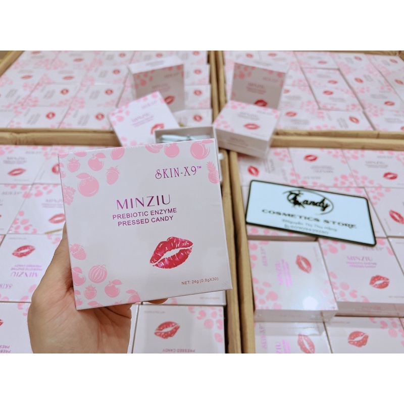 Kẹo Thải Mỡ Giảm Cân Skin X9 MINZIU - Thạch Thải Mỡ Trang Nemo