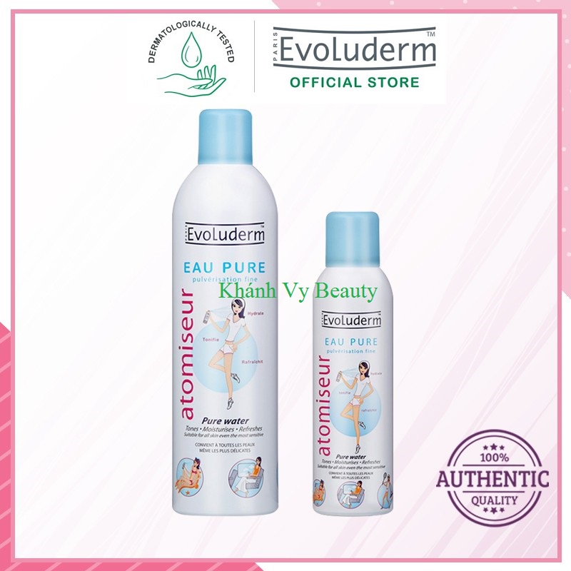 Xịt Khoáng Evoluderm Eau Pure Water 400ml