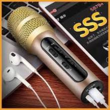 ⚡Giá Rẻ⚡MIC LIVESTREAM KARAOKE C11 hỗ trợ thu âm Kèm đầy đủ phụ kiện - Bảo hành 3 tháng