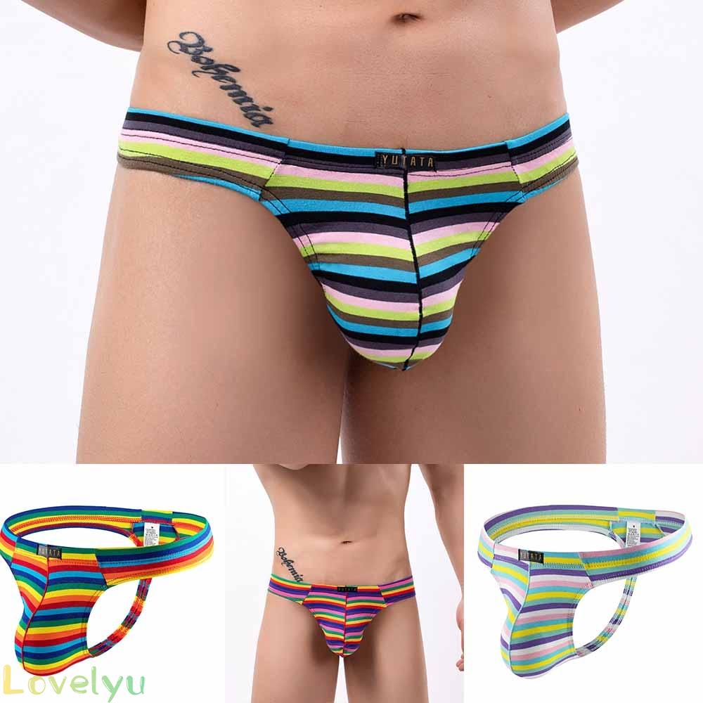 【LOVELYU】Briefs Shorts Trunks Underpants Underwear All Seasons Bikini Breathable【Good Quality】