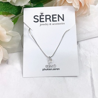 Dây chuyền bạc 925 mặt đá cao cấp phukien.seren