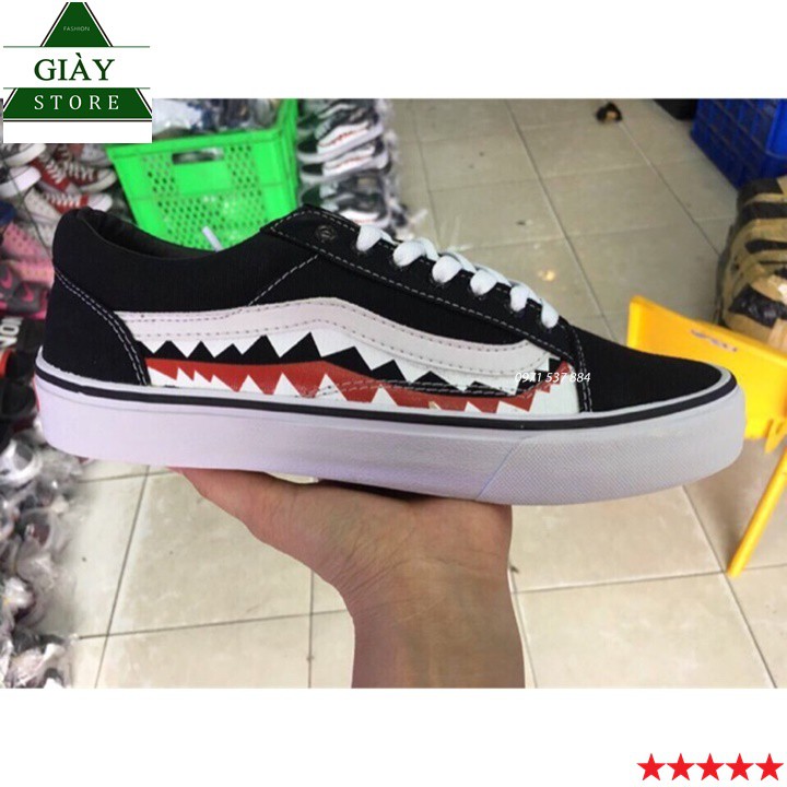 Giày Vans | Sneaker Nam Nữ Cá Mập