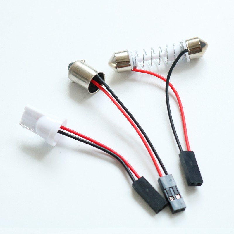 AEING 1X W5W T10 Ba9s T4W C5W C3W Festoon 28MM 31MM 36MM 39MM 41MM Adapter Base Ổ Cắm Cho LED Dome F