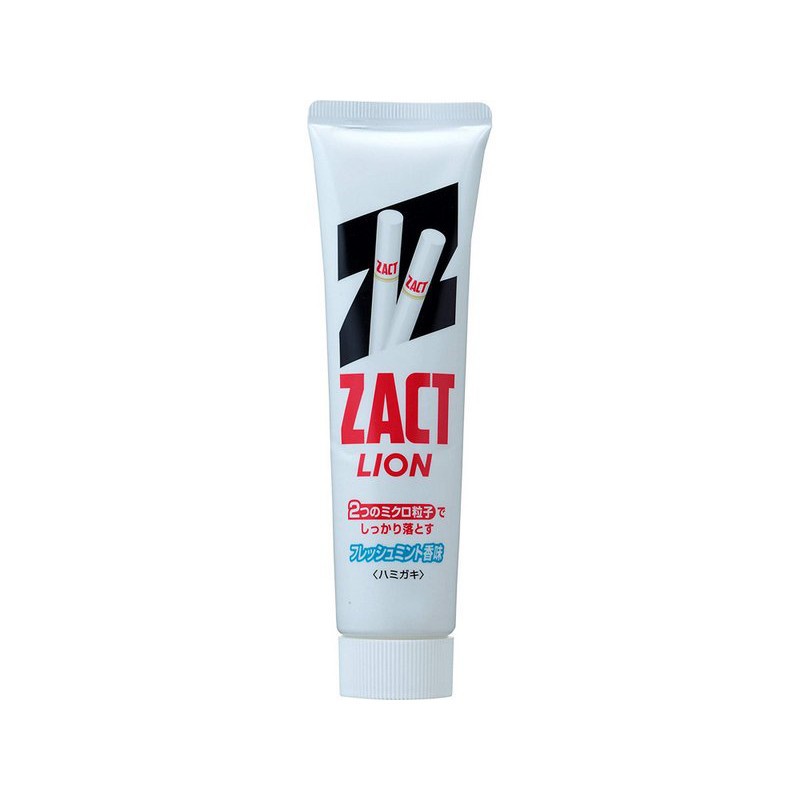 KEM ĐÁNH RĂNG LION ZACT DÀNH CHO NGƯỜI HÚT THUỐC TUÝP 150G - HÀNG NHẬT NỘI ĐỊA