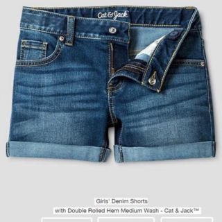 Quần short jean cat and jack