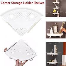 Kệ Góc Để Đồ Nhà Tắm Nhựa Tam Giác Hít Chân Không