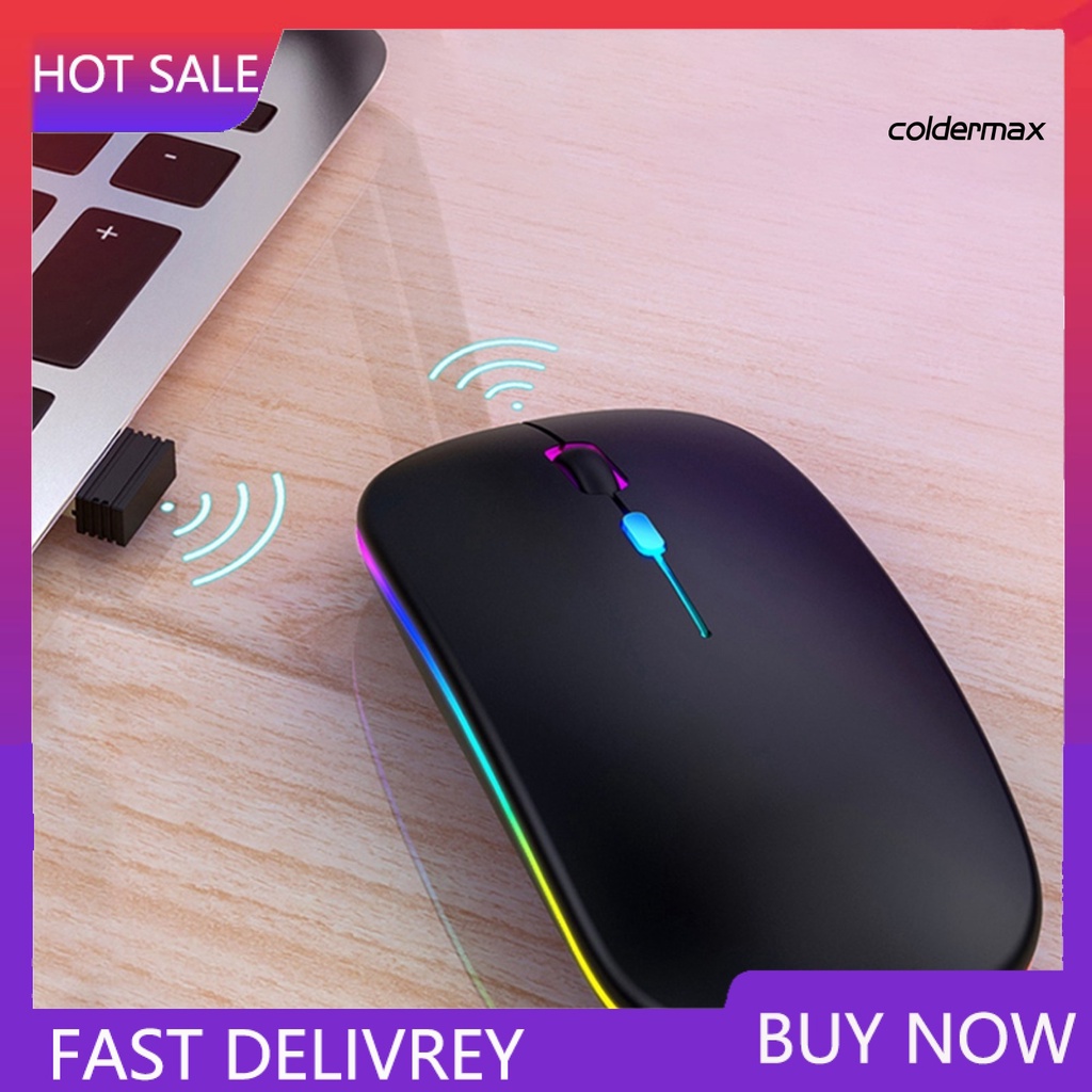 Chuột không dây Bluetooth siêu mỏng 2.4g hai chế độ cảm biến tiếng ồn nhỏ gọn dành cho văn phòng