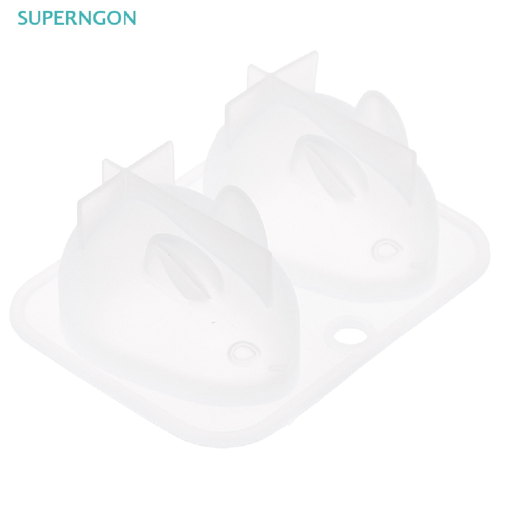 Khuôn Silicone Làm Bánh Hình Thỏ Phục Sinh 3D Đáng Yêu