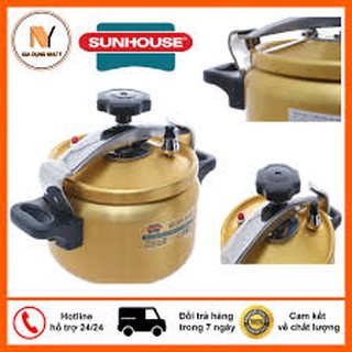 Nồi áp suất gas sunhouse 3,5l - 5l- 6l