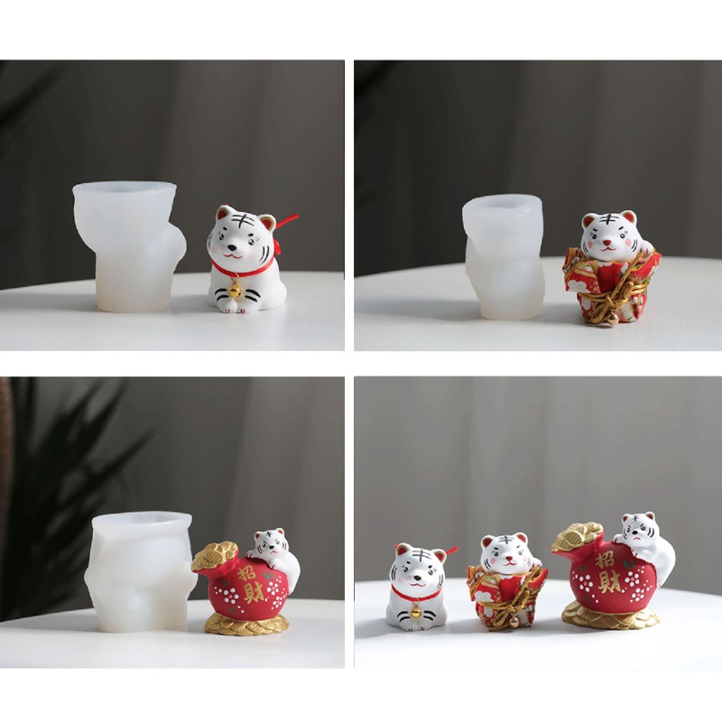 Khuôn Làm Bánh Hình Con Hổ Độc Đáo