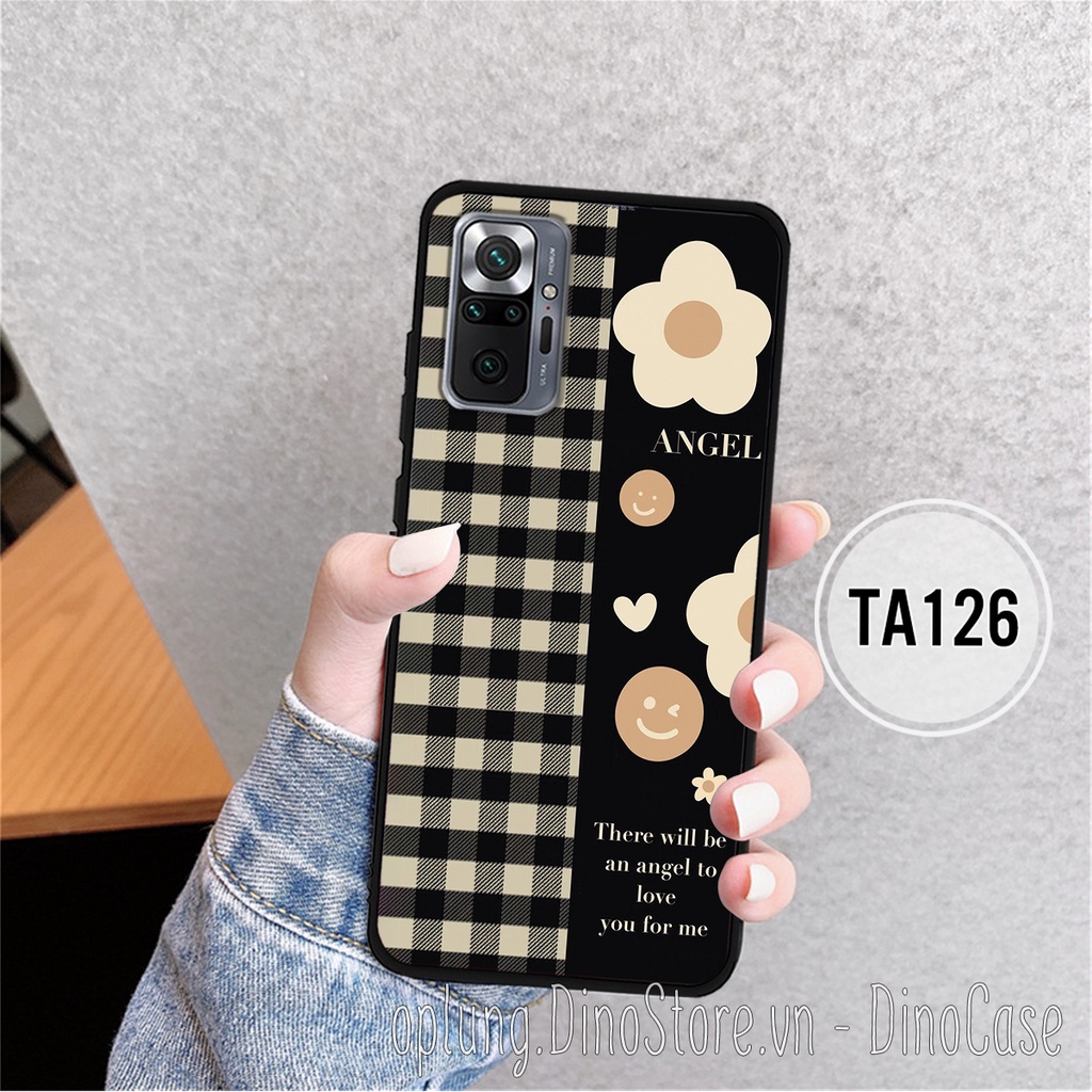 Ốp lưng Xiaomi Redmi 10/Redmi Note 10 4G/Note 10 5G/Note 10s/Redmi Note 10 Pro in hình họa tiết kẻ Caro bảo vệ camera.