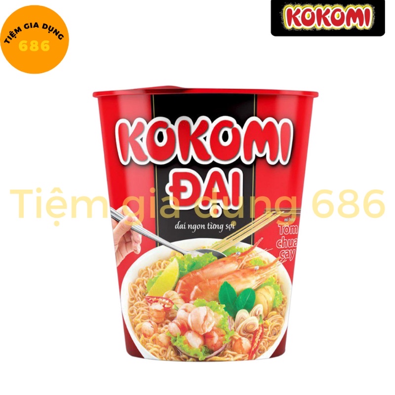 Thùng mì tôm kokomi đại 24 hộp Date Mới 🌈 ASHOP-TẠP HÓA THỜI CÔNG NGHỆ