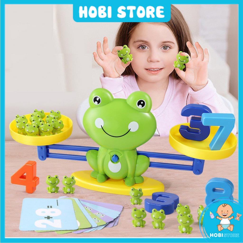 [Hàng loại 1] Ếch cân bằng trọng lượng hỗ trợ học toán và phép tính hiệu quả đồ chơi giáo dục thông minh tư duy trí tuệ