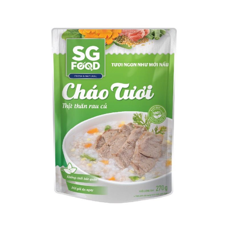 Cháo tươi deli SGFood 240g