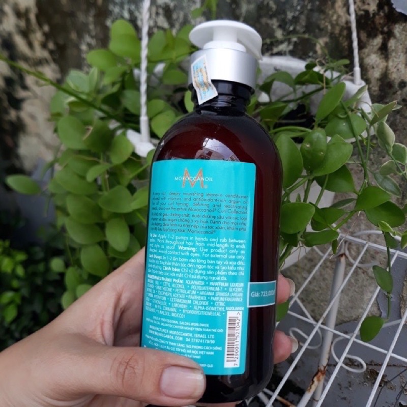 KEM XẢ KHÔ TẠO KIỂU SÓNG XOĂN MOROCCANOIL INTENSE CURL CREAM