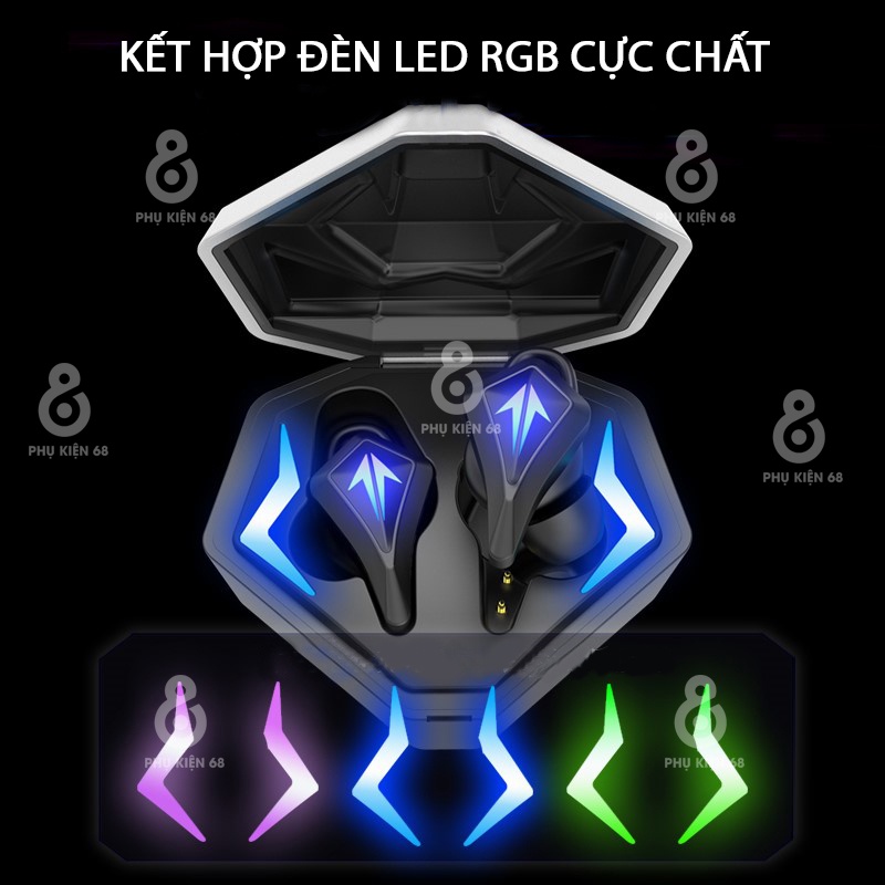 Tai nghe bluetooth không dây mới tai nghe chơi game K9 K92 tai nghe chơi game di động hai tai có độ trễ thấp