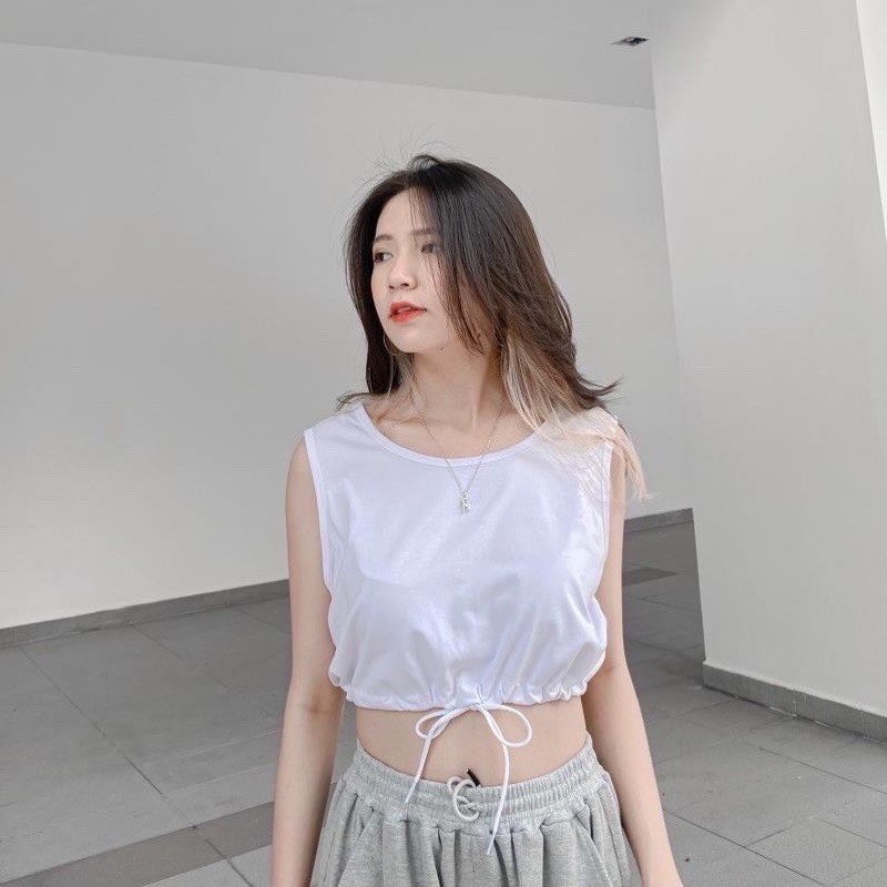 Áo Thun Croptop Sát Nách Gợi cảm cho nữ