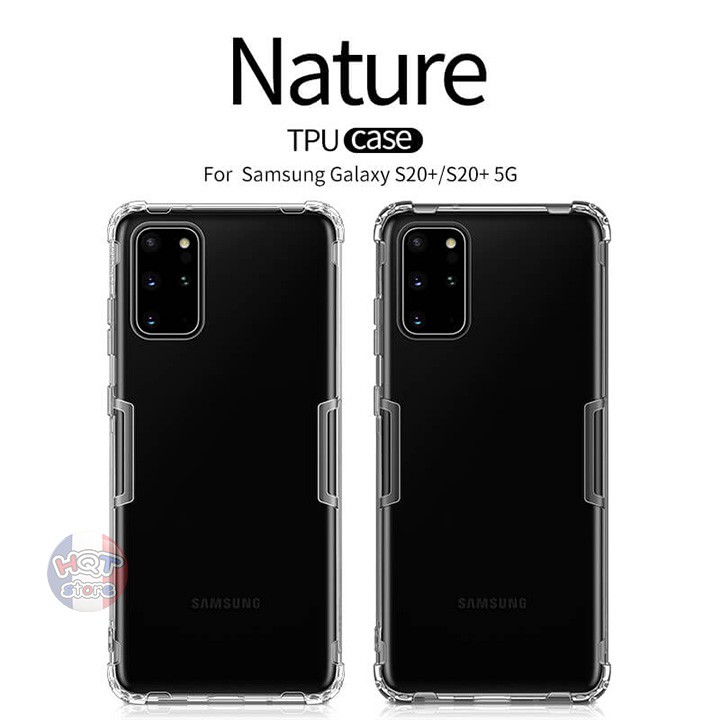 Ốp lưng dẻo trong suốt Nillkin Nature Series cho Galaxy S20 Plus / S20