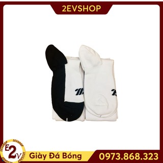 Tất cotton loại dài phụ kiện đá bóng nam cao cấp, COMBO vớ thể thao chất - 2EVSHOP