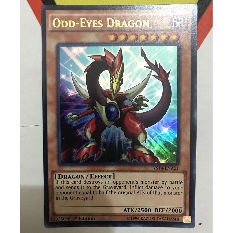 Bài Yugioh - Odd Eyes Dragon (Ultra Rare)
