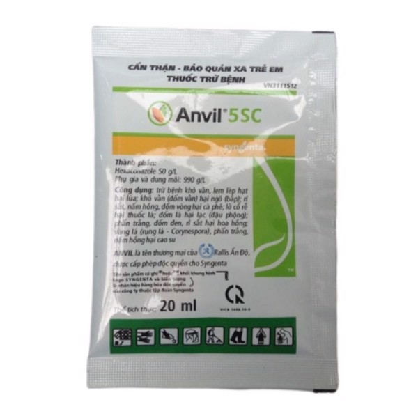 Anvil 5SC 20ml- - Thuốc đặc trị phấn trắng, rỉ sắt trên hoa hồng