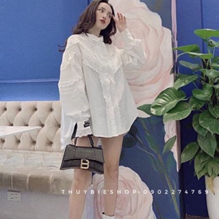 Sơ mi bèo giấu quần