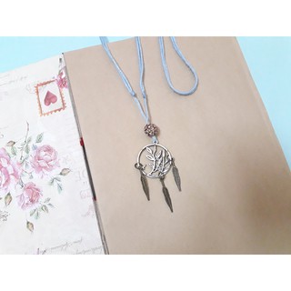 vòng cổ dreamcatcher handmade dây xanh