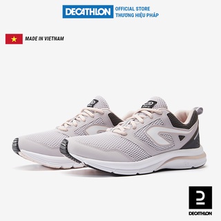 Giày chạy bộ thể thao DECATHLON Run Active cho nữ màu hồng