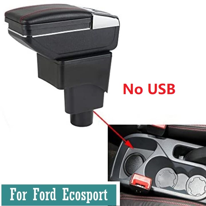 Hộp tỳ tay, đệm tỳ tay lắp cho xe ô tô Ford - Ecosport JDZX-FECSP,  Armrest box for Ford Ecosport