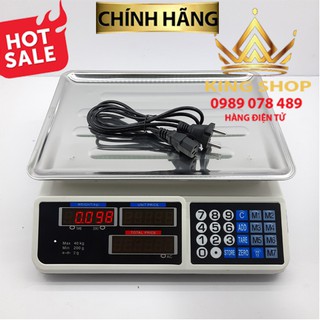 CÂN ĐIỆN TỬ TÍNH TIỀN 40KG, HÀNG CAO CẤP, ĐỘ BỀN CAO