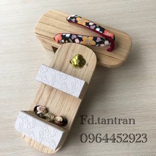 Guốc gỗ Geta nữ Nhật Bản