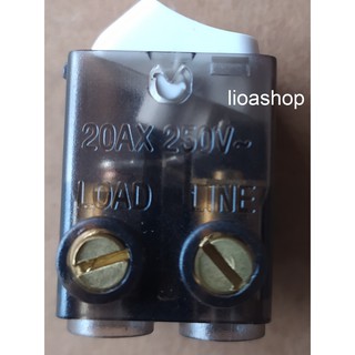 CÔNG TẮC 2 CỰC 20A LiOA.