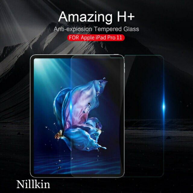 Kính cường lực IPad Pro 11 2021/ 11 2020/ Pro 11 2018 hiệu Nillkin Amazing H+