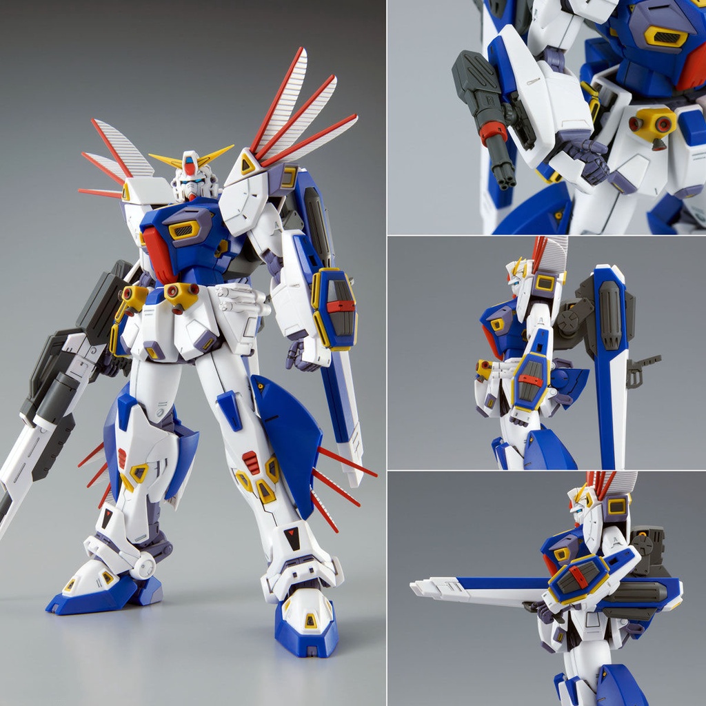 Mô hình lắp ráp Gundam MG Bộ phụ kiện Mission Pack R type & V type cho Gundam F90